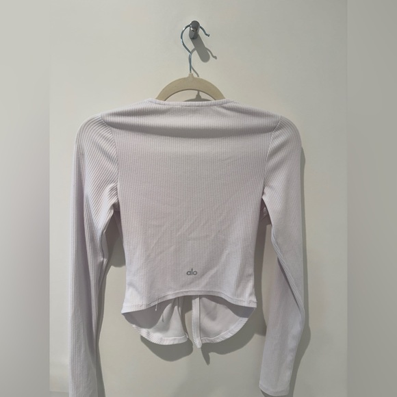 Alo Yoga Ribbed Stardust Long Sleeve jacket - Picture 3 of 6